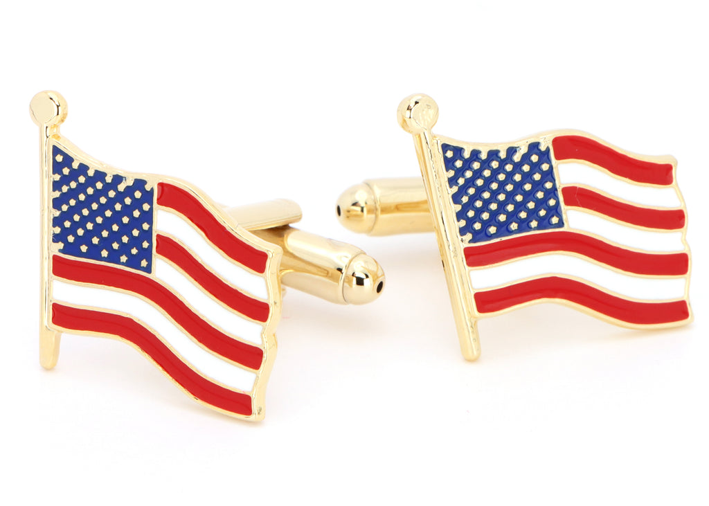 American Flag Cufflinks - JJ Weston