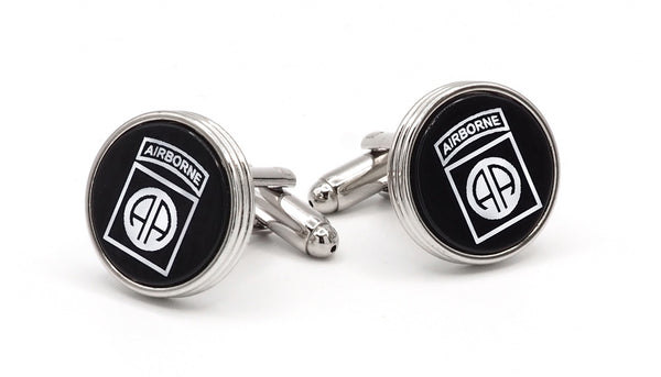 82nd Airborne Emblem Cufflinks – JJ Weston