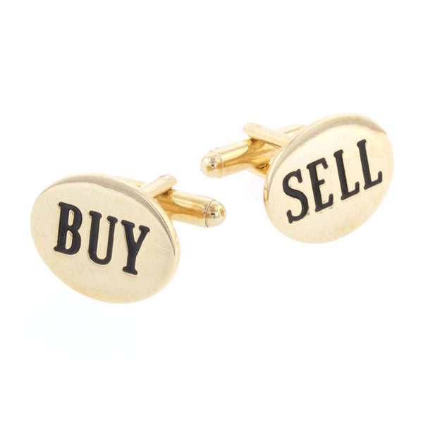 Vintage JJ Weston Cigar store Gold Cufflinks